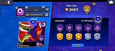 şərq kostyumları: Brawl Stars hesabı – yüksək inkişaf etmiş oyun profili - Kupa sayı — 1