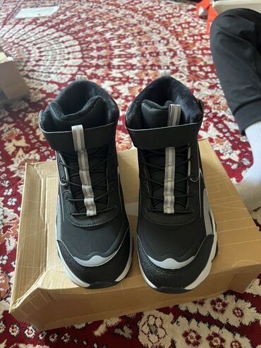 сапоги зимние женские натуральная кожа натуральный мех распродажа: Зимние подростковые/детские кроссовки-ботинки Li-Ning - Высокая