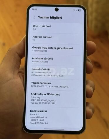 Samsung: Samsung Galaxy A55, 256 GB, rəng - Ağ — 2
