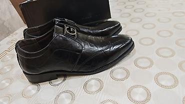 Ayaqqabılar: Kişi klassik ayaqqabıları - Rəng: qara - Model: monk-strap üslubunda — 1