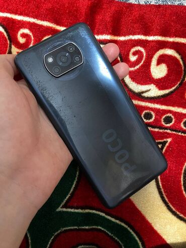 Poco: Poco X3 NFC, Б/у, 128 ГБ, цвет - Синий, 2 SIM