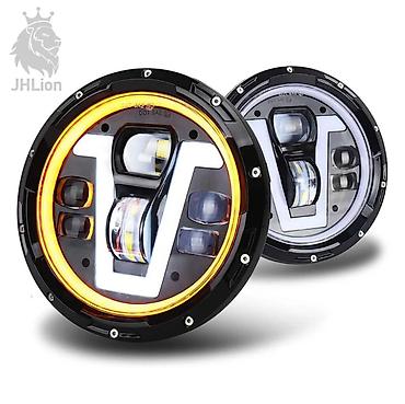 Auto oprema: Bi led far dnevno svetlo + migavac 50w POGODNO ZA SVA VOZILA SA — 7