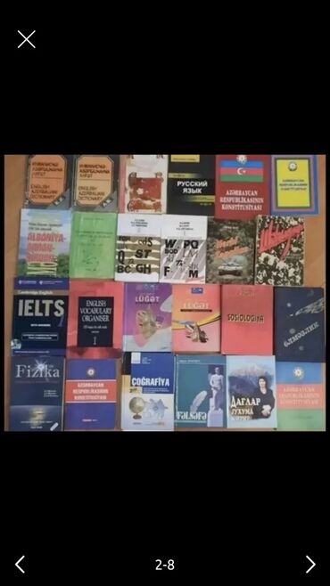 Digər məktəb dərslikləri: Müxtəlif fənn və ədəbiyyat kitabları toplusu - Məktəb dərs — 2