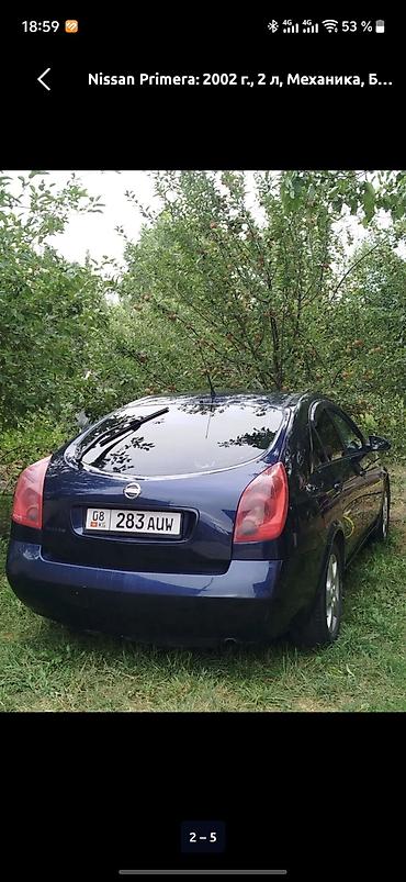 сигареты oris купить: Nissan Primera: 2002 г., 2 л, Механика, Газ, Хэтчбэк — 4