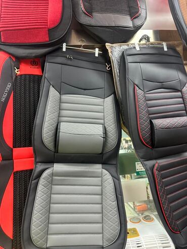 фитке чехол: Чехолдор Эко булгаары, Жаздыгы бар, түсү - Кара, Universal Seat cover
