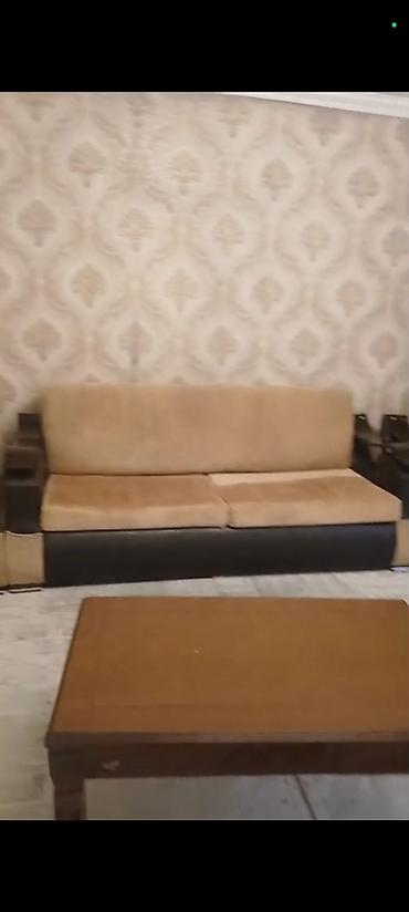 islemis divan: Qonaq otağı üçün mebel dəsti - 3 nəfərlik divan + 2 ədəd əlti kreslo — 3