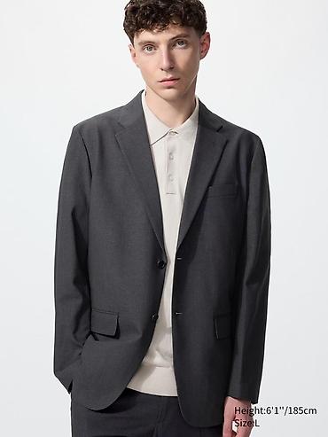 Kişi geyimləri: Pencək, Naxışsız, Uniqlo, L — 4