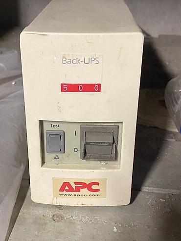 ИБП APC Back-UPS 500 (модель BK500I) Б/у - Мощность: 300 Вт / 500 ВА at lalafo.kg ИБП APC Back-UPS 500 (модель BK500I) Б/у - Мощность: 300 Вт / 500 ВА