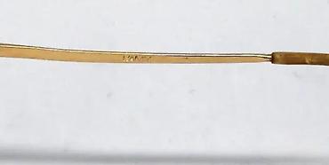 Naočare: Vintage Lamy original POZLAĆENI dioptrijski ram. ORIGINAL - MADE IN — 8