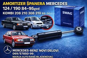 alat za opruge amortizera: MERCEDES 124 190 KOMBI AMORTIZER SPANERA DIZEL | amortizer spanera — 2