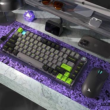 logitech superlight: Клавиатура, Darmoshark, Механическая, Bluetooth, Проводное подключение, Размер: 75% — 6