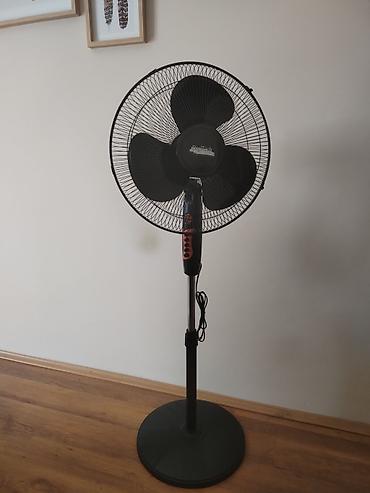 Podni ventilatori: DigiTech samostojeći podni ventilator – 16 inča, 45 W, crna boja - na lalafo.rs — 6 Podni ventilatori: DigiTech samostojeći podni ventilator – 16 inča, 45 W, crna boja - — 6