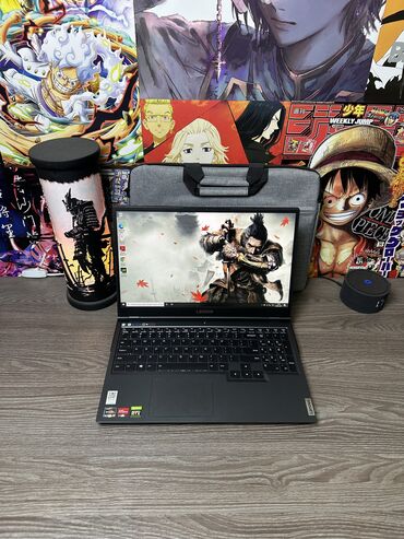 телефоны в рассрочку без процентов: Ноутбук, Lenovo, 16 ГБ ОЭТ, AMD Ryzen 5, 15.6 ", Колдонулган, Татаал эмес тапшырмалар үчүн, эс тутум SSD