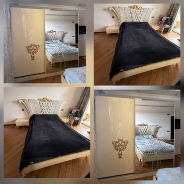 Кровати: *350₼ YATAQ mebeli :-TƏCİLİ SATILIR*‼️ Sokməyi ev sahibi edecek taxt