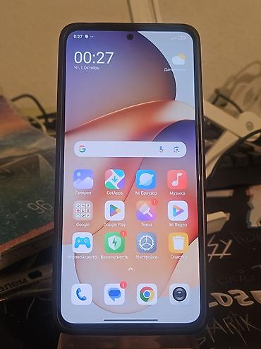 Уюлдук телефондор жана аксессуарлар: Redmi, Redmi Note 13, Колдонулган, 256 ГБ, түсү - Кара, 2 SIM — 1