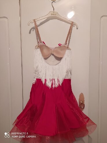 бальное платье для девочки: Детское платье, цвет - Красный