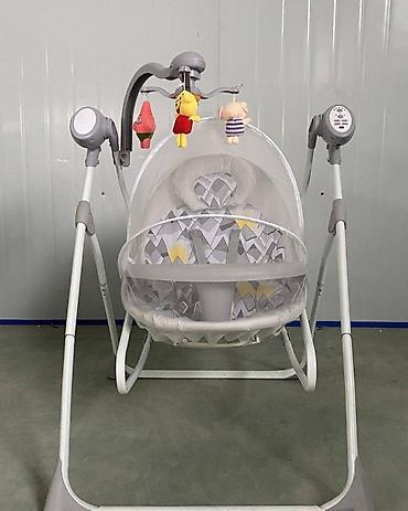 Nənnilər: ✨ Elektrikli Yelləncək Maribel Deluxe 2in1 ✨ 👶 Körpəniz üçün rahatlıq — 8
