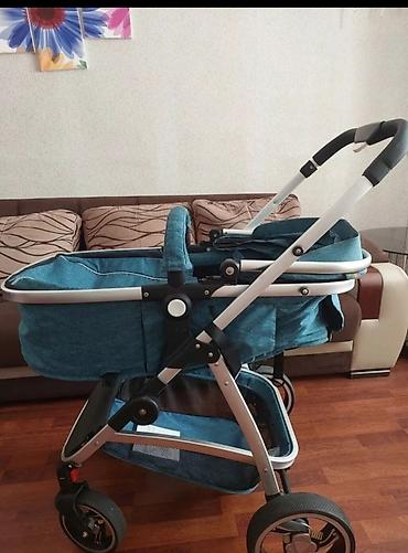Uşaq arabaları: Universal teal uşaq arabası. Yüngül çəkisi və manevr qabiliyyəti ilə — 4
