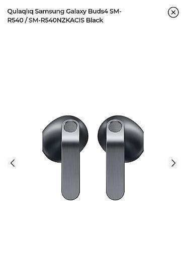 galaxy buds 4 pro: Samsung Galaxy Buds4 SM-R540 / SM-R540NZKACIS – Qara rəng. Yenidir — 4