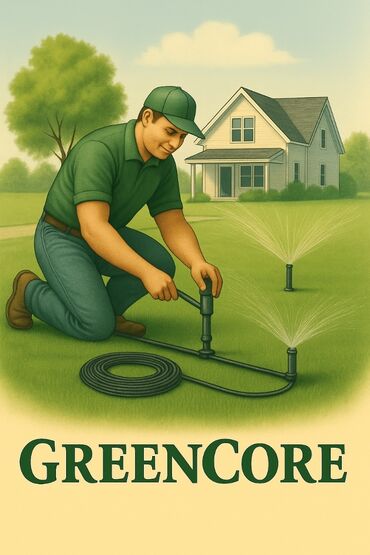 фонтаны для дома: 🌿 Газон и автополив под ключ! GreenCore 🌿 Хотите идеальный зелёный