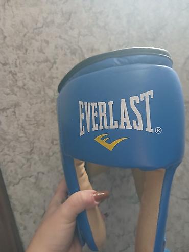 Everlast boks başlığı – mavi rəng - Marka: Everlast - Növ: Tam örtülü