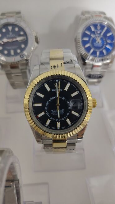 Qol saatları: Yeni, Qol saatı, Rolex, rəng - Qara — 28