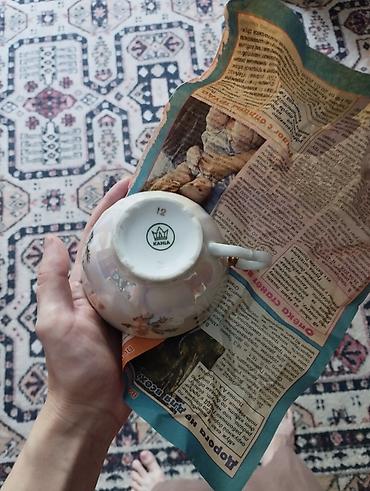 Qab-qacaq və mətbəx ləvazimatları: Çay dəsti, Farfor, 12 nəfərlik, Çexiya — 4