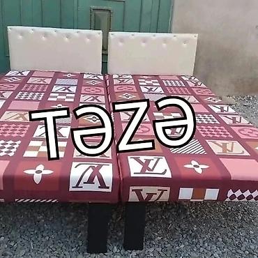 Sifarişlə çarpayılar: Təzə çarpayılar . 1 nəfərlik çarpayılar 60 manat . 2 nəfərlik taxt 110 — 15