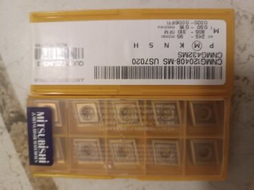 Digər alətlər: Torna və frezə üçün kəsici lövhəciklər (karbid insertlər) komplekti - — 25