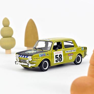 esprit beograd: 🏁 Simca 1000 Rallye 2 SRT No. 58 (1973) – Acide Green – Norev Norev — 1