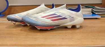 ник: Футбольные бутсы adidas F50+ (линейка X/Adizero) — бесшнурочная — 3
