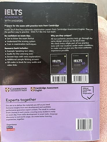 Testlər: Məhsul: Cambridge IELTS Academic 17 (With Answers) – Authentic — 2