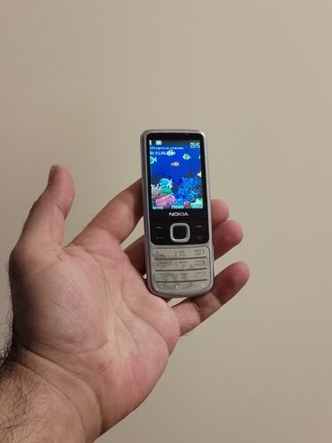 Nokia: Nokia 6700 Slide, 2 GB, rəng - Gümüşü, Düyməli