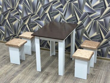 Masa və oturacaq dəstləri: Qonaq otağı üçün, 4 stul — 4