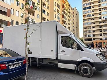 аренда грузового авто: Yükdaşıma xidməti - Ağ rəngli, iri həcmli furqon kuzov(4.30 m — 2