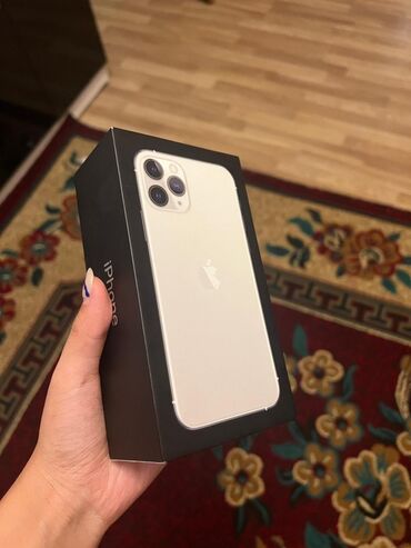 мак бук аир: IPhone 11 Pro, Серебристый, Коробка