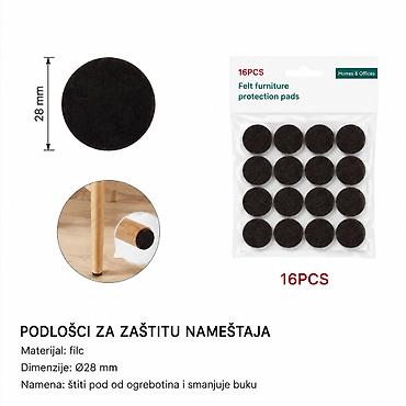 KMT Filcani okrugli zaštita za noge stola 2208201 Filcani okrugli
