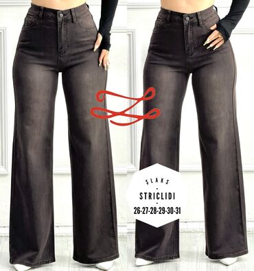 Qadın şalvarları: Şalvar, Zara, rəng - Qara — 19