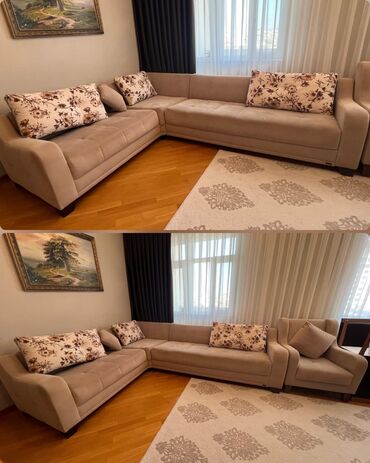 Mebel: Künc divan, Divan, Bazasız, Açılmayan
