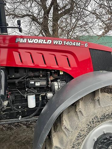 Другие тракторы: Трактор FM World WD1404M-6 с навесным плугом - Мощный колесный — 5