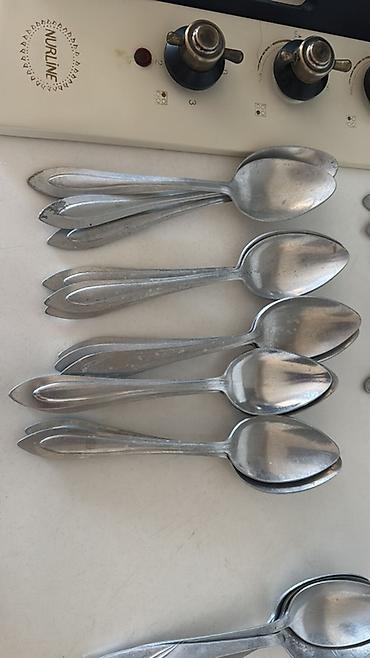 piknik süfrəsi: Mətbəx qaşıqları dəsti - Material: metal (paslanmayan rəngli, klassik — 2