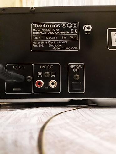 Minidisk və disk pleyerlər: ​Başlıq: Technics SL-PD7A — 5 Diskli CD Player (Əla vəziyyətdə) — 5