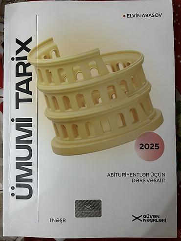 Kitablar və jurnallar: Ümumi Tarix 11-ci sinif — 1