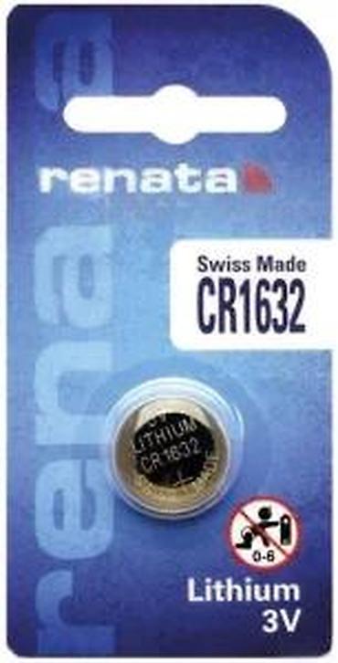 Baterije: Renata CR1632 litijumska dugmasta baterija – 3V - Model: CR1632 - — 14
