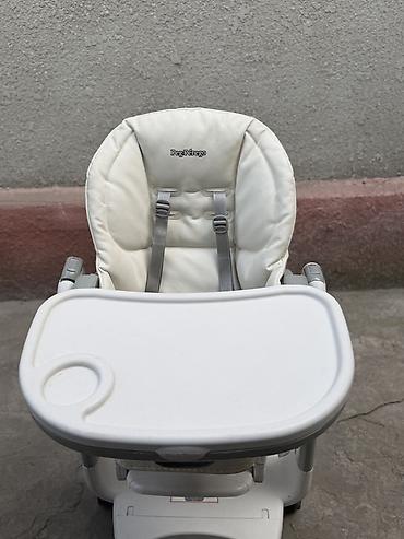 трасформер: Стульчик для кормления, Б/у, Peg perego, Трансформер, цвет - Белый — 1