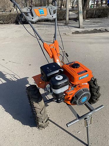 Бензиновые мотоблоки: Мотоблок RUSMASH (оранжевый) - Бензиновый двигатель, ручной запуск. - — 17