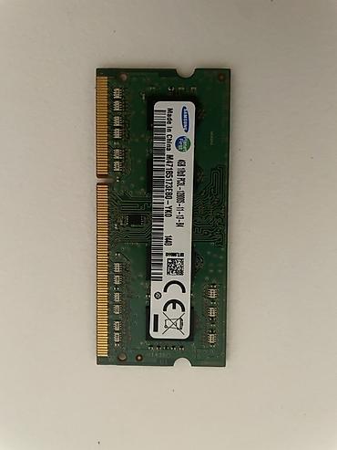 ram 1333mhz: Samsung laptop yaddaş modulu - Model: Samsung M471B5173EB0-YK0 - — 1