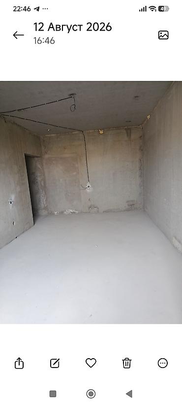 с котлована: 1 комната, 44 м², 107 серия, 4 этаж, ПСО (под самоотделку) — 1