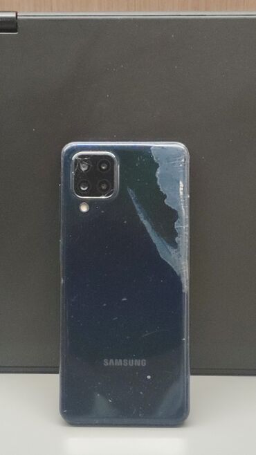 скупка мобильных телефонов на запчасти: Samsung Galaxy M32, Б/у, 128 ГБ, цвет - Черный, 2 SIM