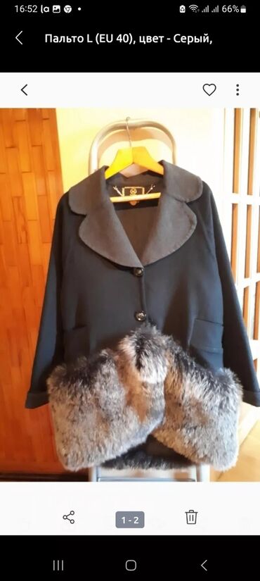 турецкое пальто кашемир: Пальто, L (EU 40)